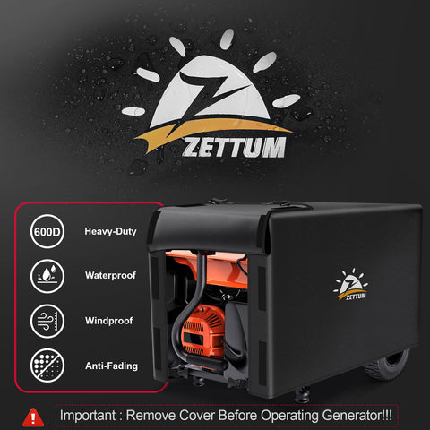 Zettum shield against dust leaves and bird droppings during outdoor storage