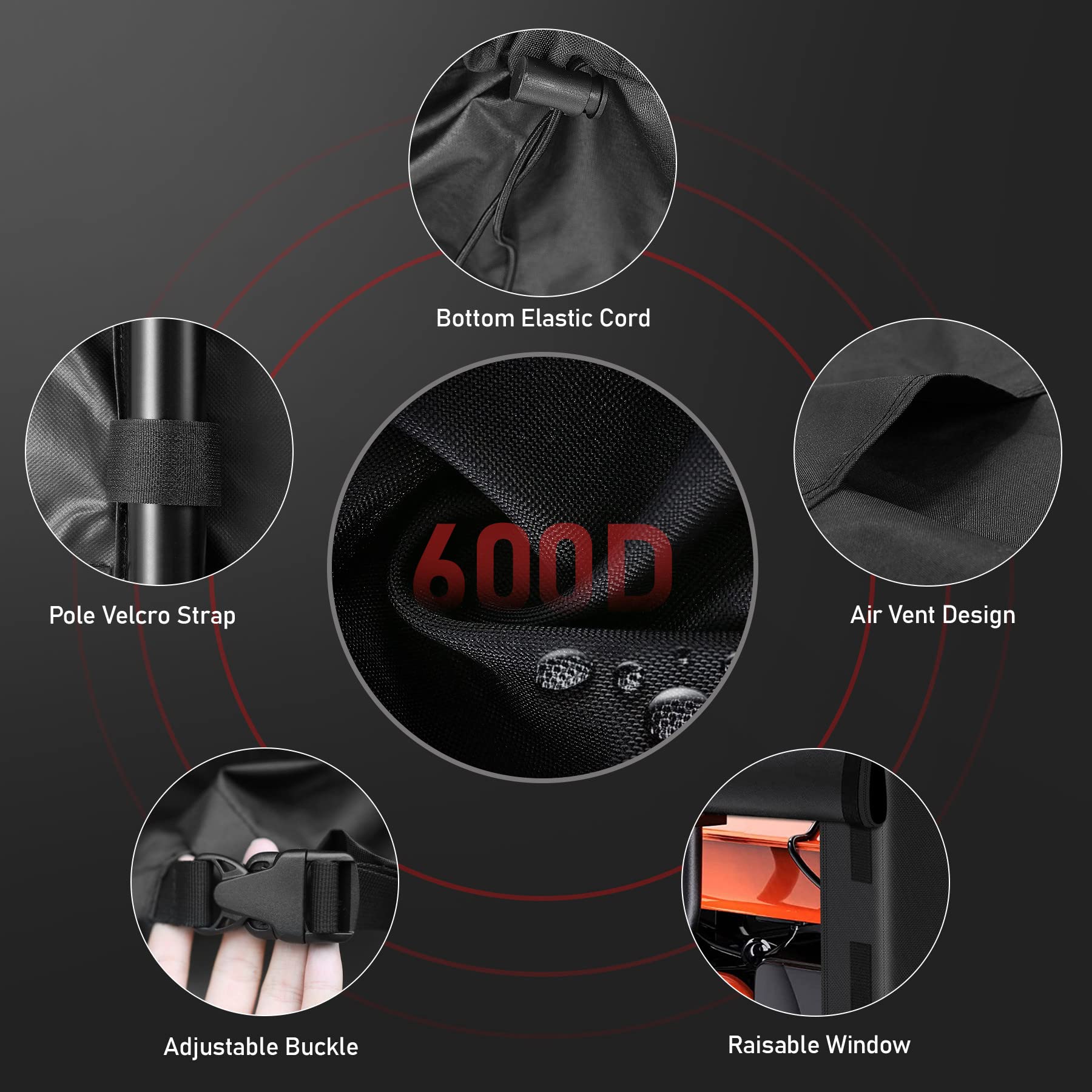 Zettum UV fade-resistant finish preserves the cover’s look over time