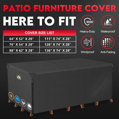 Zettum waterproof PU coating protecting outdoor furniture from weather.