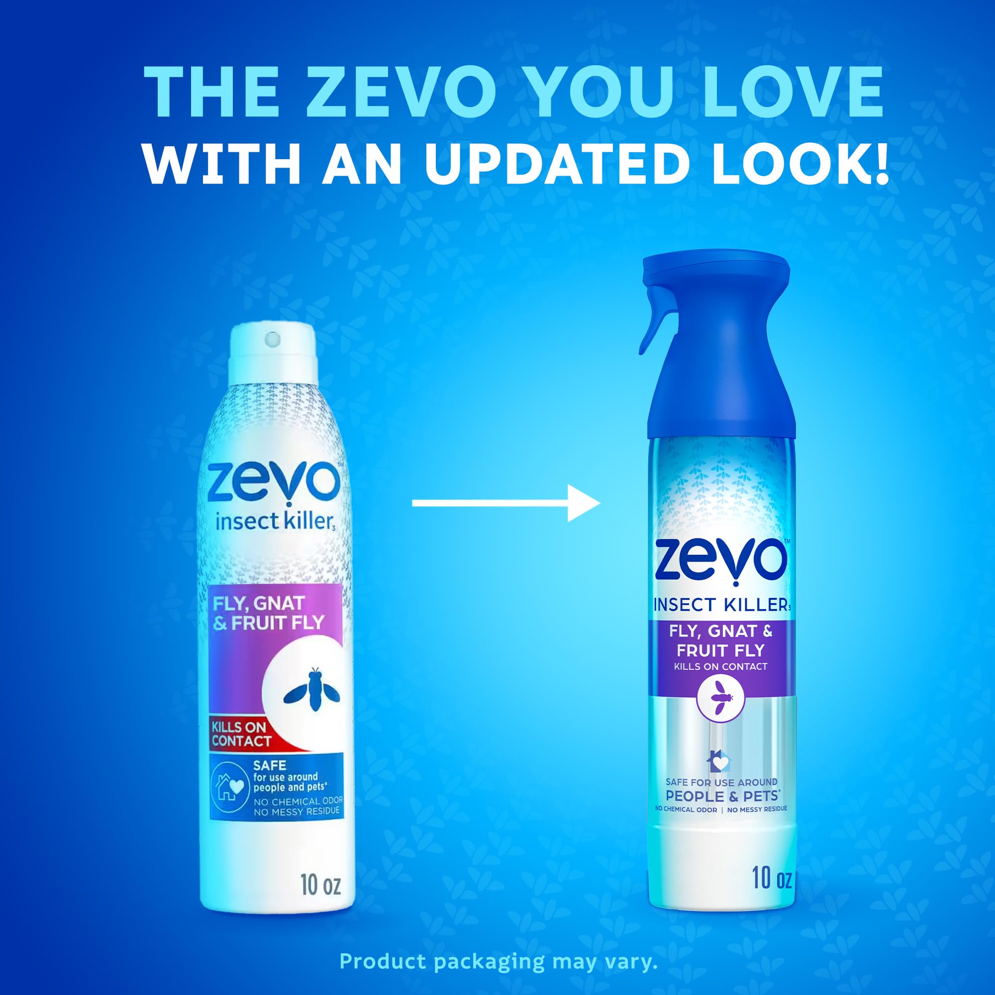 ZEVO Flying Insect Spray pack of 3 bottles for convenience