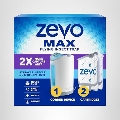 ZEVO MAX two-cartridge kit keeps refills ready in multiple rooms