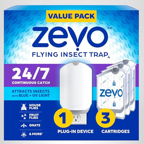 ZEVO trap ready to use demonstrates quick setup for immediate use.