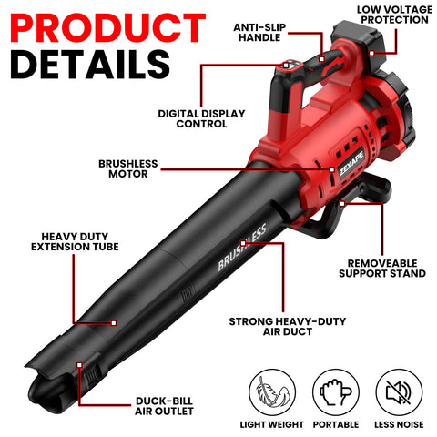 ZEXAPE safety features protect battery and device during use