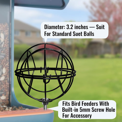 Zeytosu suet ball holder with 5mm hole compatibility for fitting feeders