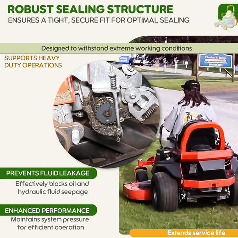 ZEZHIMI durable lawn mower seals for stable performance under heat and heavy use