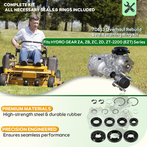 ZEZHIMI Hydro Gear ZA-ZT compatibility across models for broad fit