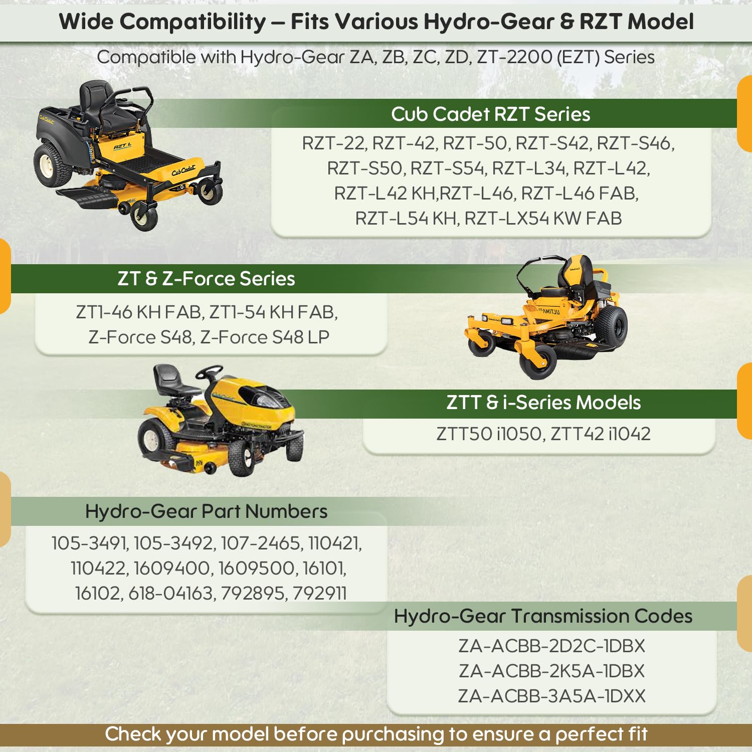 ZEZHIMI premium rubber and steel construction extends service life and wear resistance