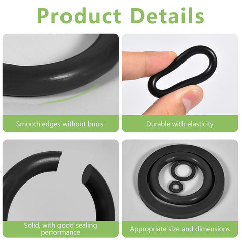 7-size seal kit for different sprayers fits 1–2 gallon and larger models.