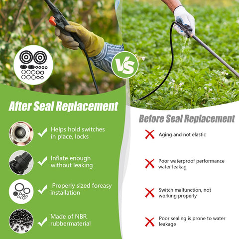 Durable ZFCZR seals withstand temperature variations from -40°F to 212°F.