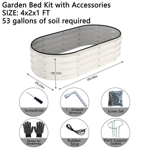 ZFHgarden raised bed open-base design supports root oxygen flow