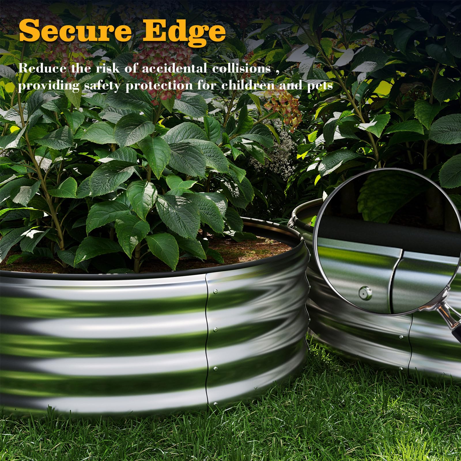 ZFHgarden safety-first design with no sharp edges for family-friendly gardening