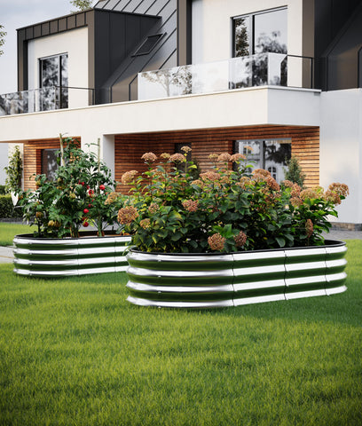ZFHgarden ideal for vegetables and flowers in a compact garden setup