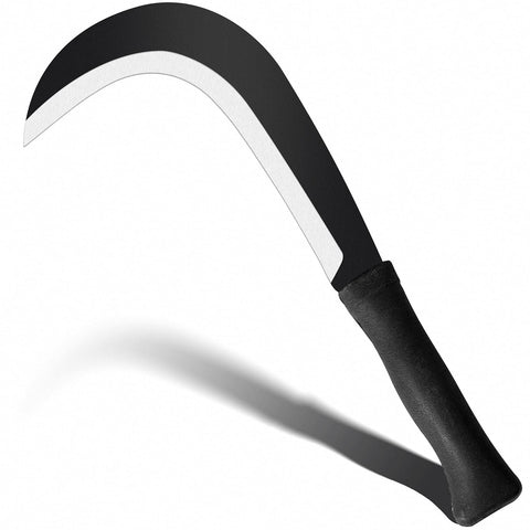 Z & G billhook sickle machete with 14-inch blade for efficient grass cutting