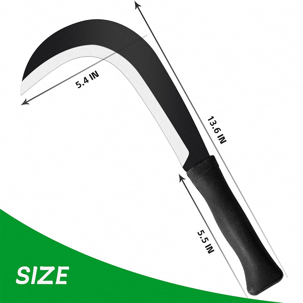 Z & G camping and garden tool sickle machete for outdoor tasks