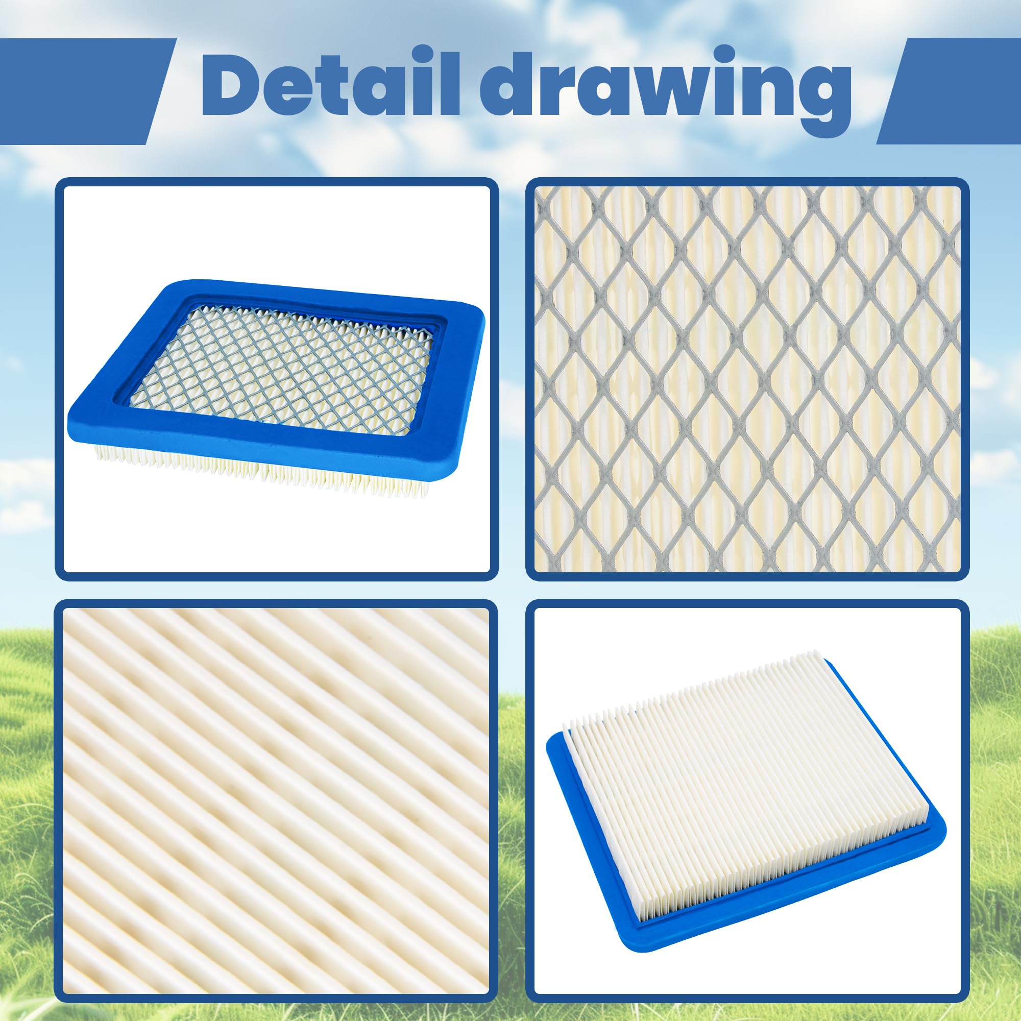 ZGeftcyimao easy-install air filter swaps quickly