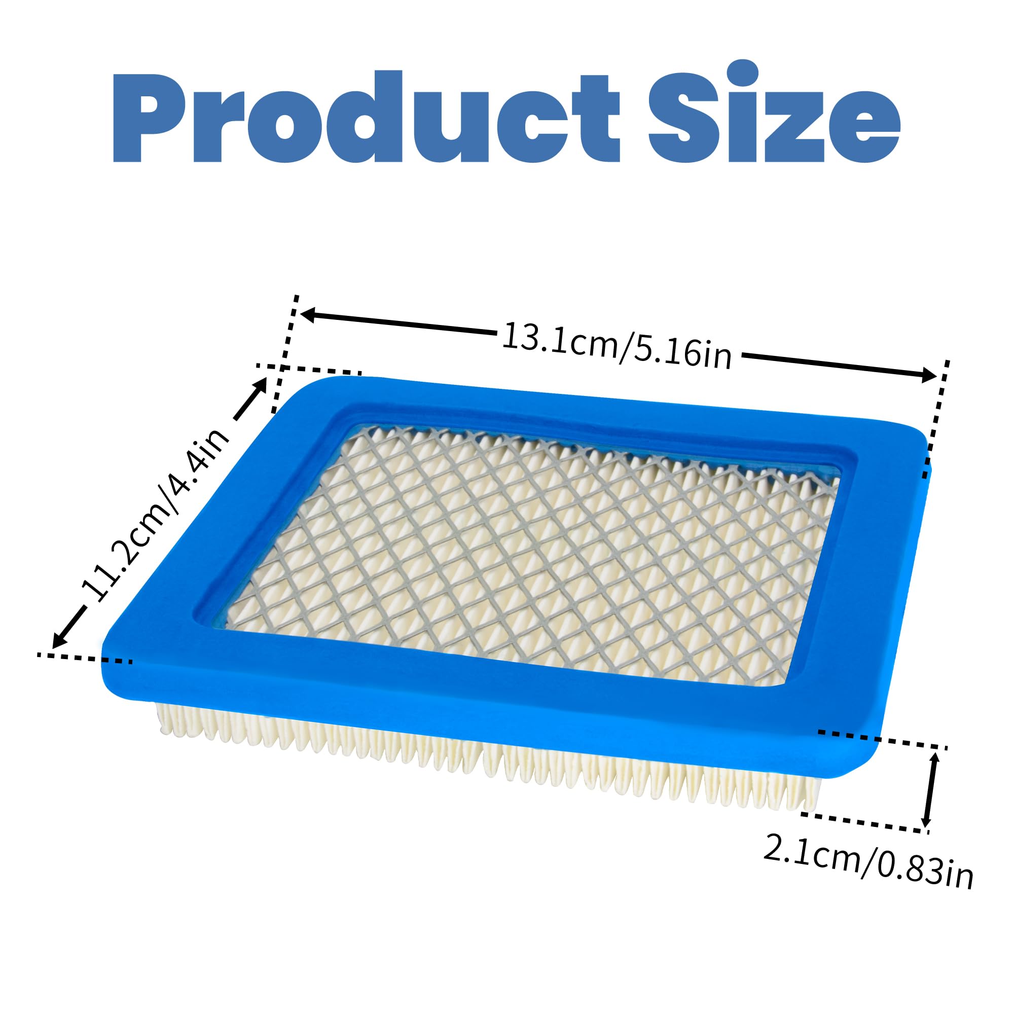 ZGeftcyimao toro-compatible air filter for reliable mowing