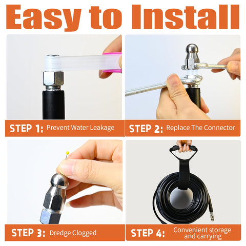 Zgqmcgy waterproof tape and spanners support quick repairs.
