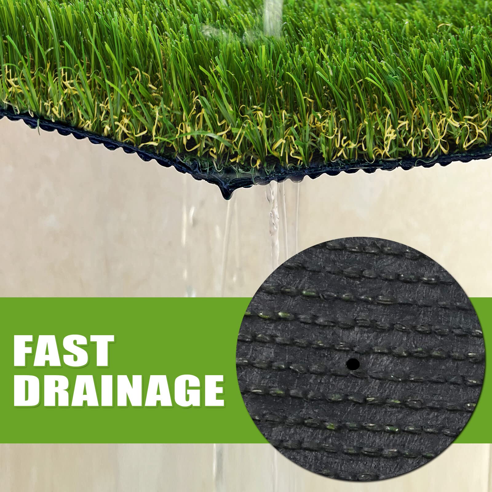 ZGR HOME&GARDEN fade-resistant colors keep vibrant greens through seasons.