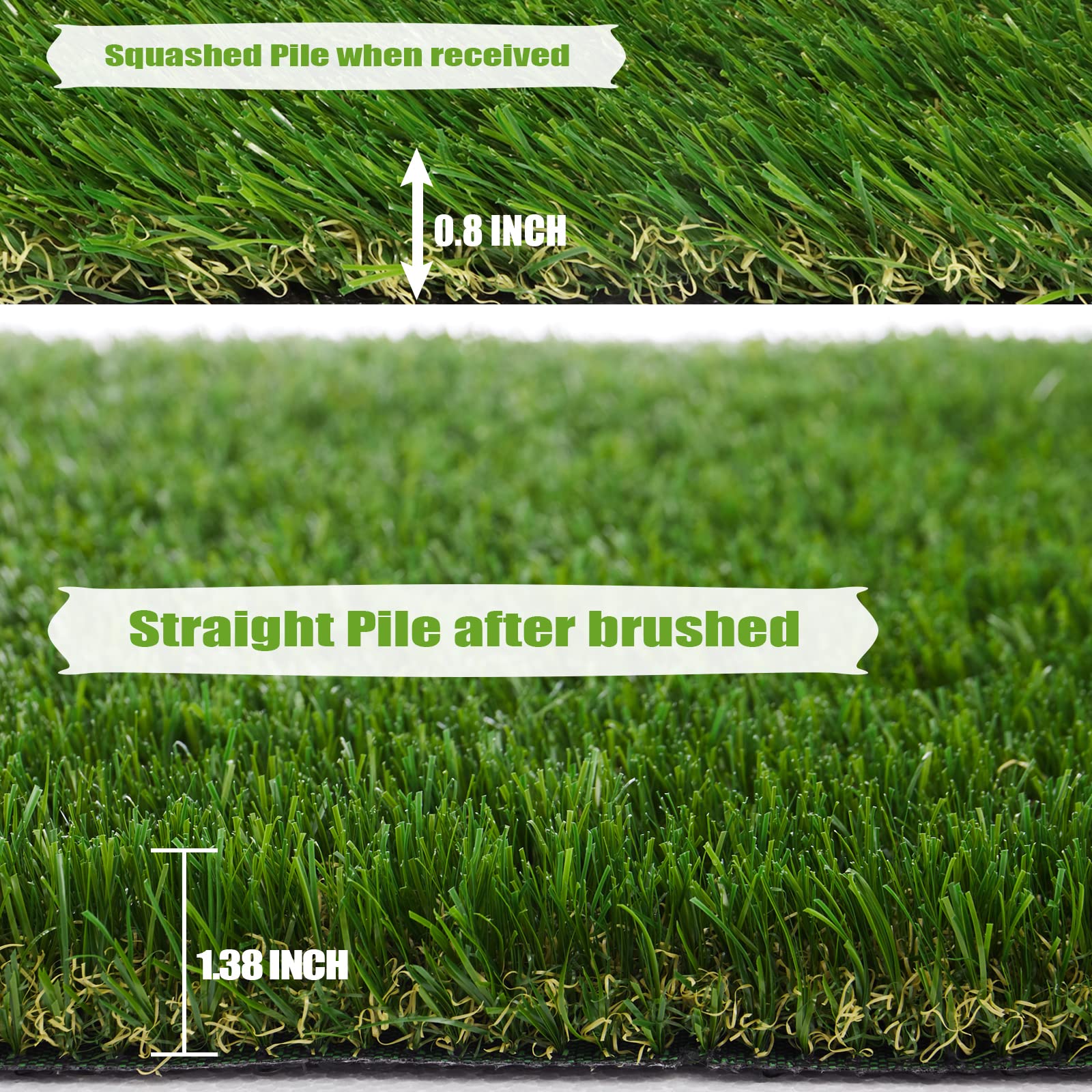 ZGR HOME&GARDEN pet-friendly lawn detail suitable for dogs and kids.