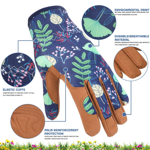 Zhamate extended-coverage glove protects forearms when trimming shrubs and vines.