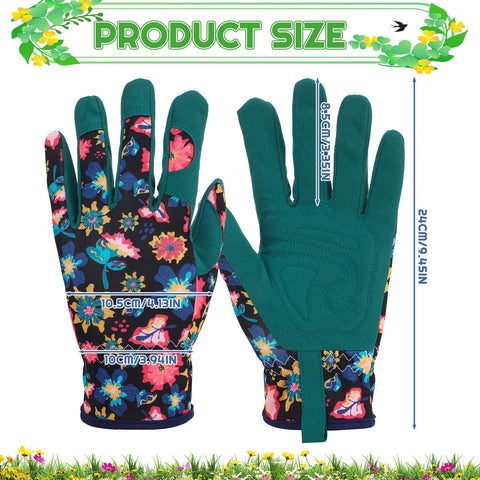Zhamate leather garden gloves provide dexterity for daily yard tasks