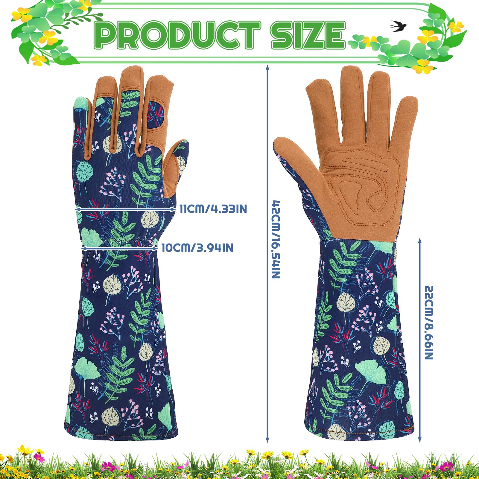 Zhamate short glove emphasizes dexterity for precise planting and weeding.