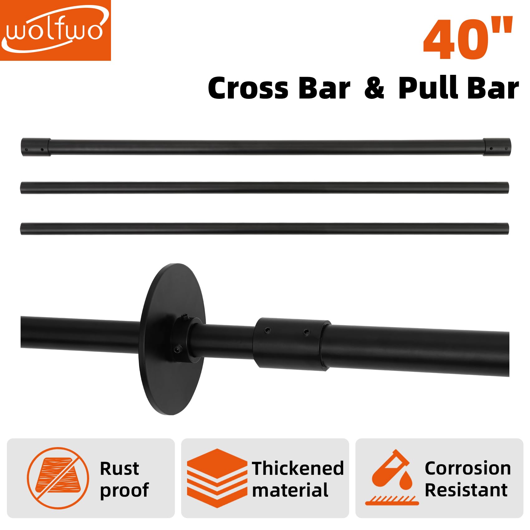 Zhangmengge Wolfwo windproof tarp bar stabilizing tarps in gusts