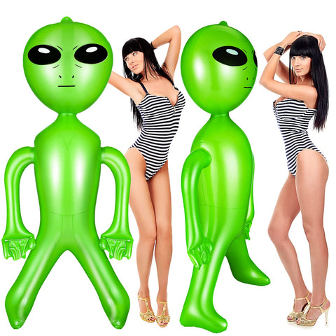 Zhanmai giant inflatable alien stands tall to enhance party decor