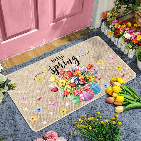 Zhanmai doormat is easy to clean and maintain