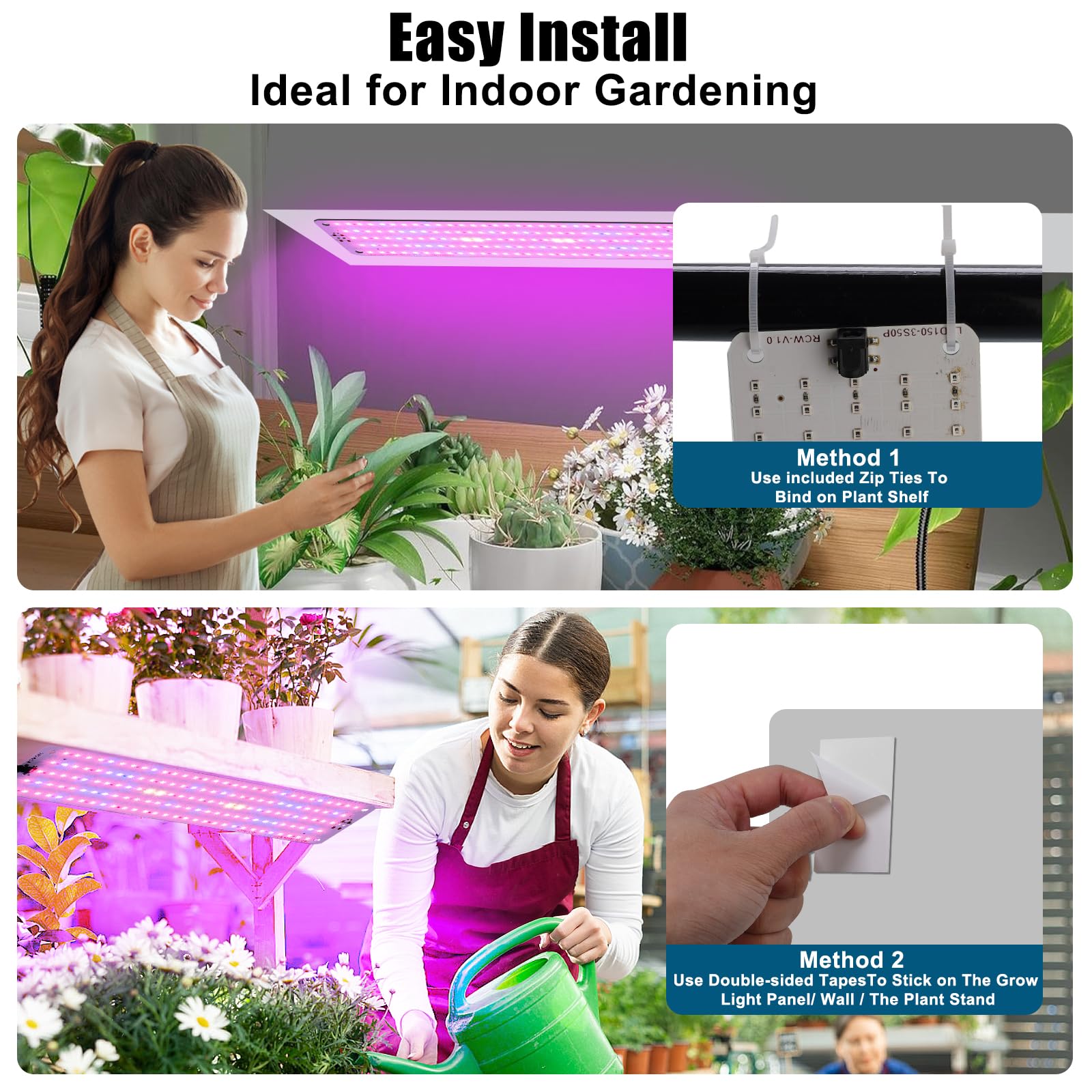 Zhaoan four-panel installation kit enables quick DIY setup under cabinets.
