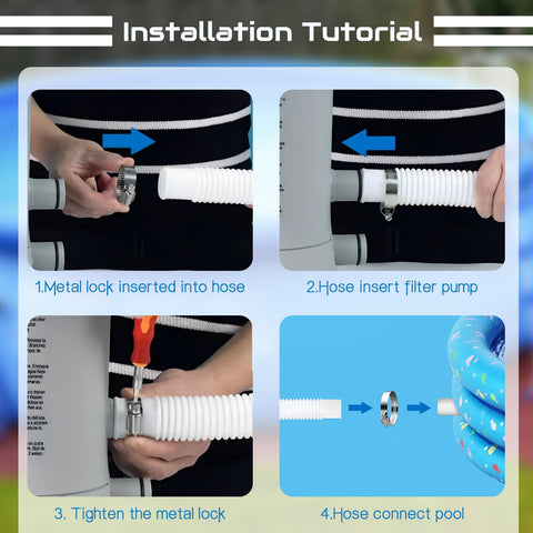 zhcoy pool hose compatible with Intex 603 and 637 filters.