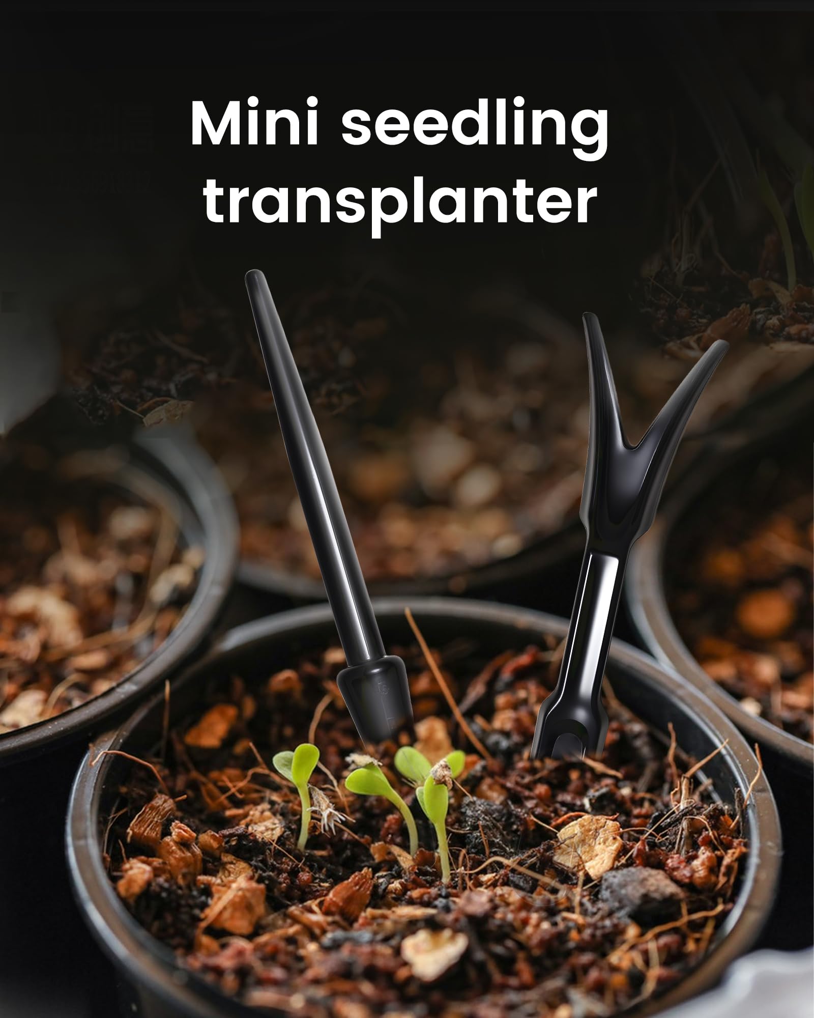 ZhenD multi-purpose sowing tool used in pots or beds.