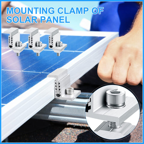 Zhengmy aluminum rail end clamps offer rust-resistant outdoor PV hardware.