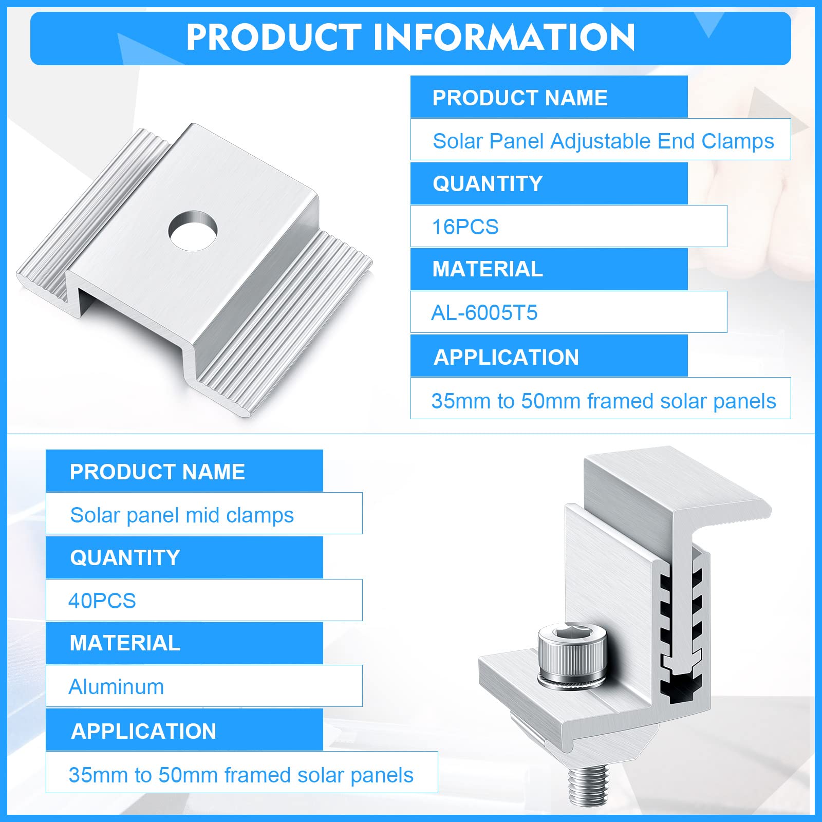 Zhengmy installation clips demonstrate quick, secure mounting for DIY solar projects.