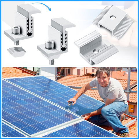Zhengmy mounting brackets and rails simplify panel alignment during install.