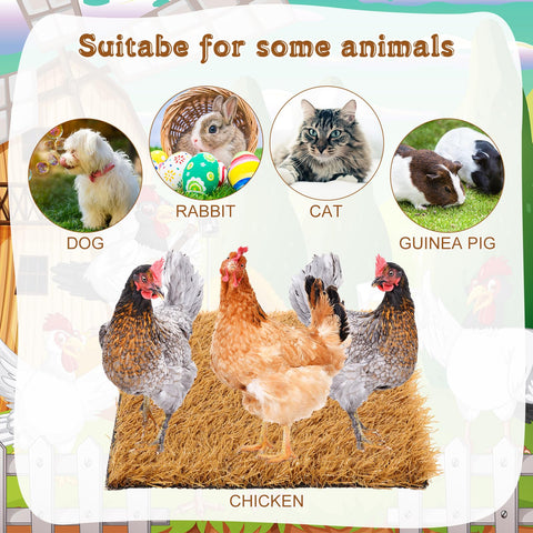 Zhengmy 12-pack reusable mats help keep nests dry and clean