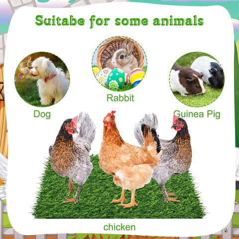 Zhengmy nesting pads can be cut to fit irregular coop layouts.