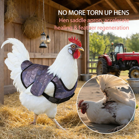 ZHENYOUBML feather-pecking protection reduces stress for hens