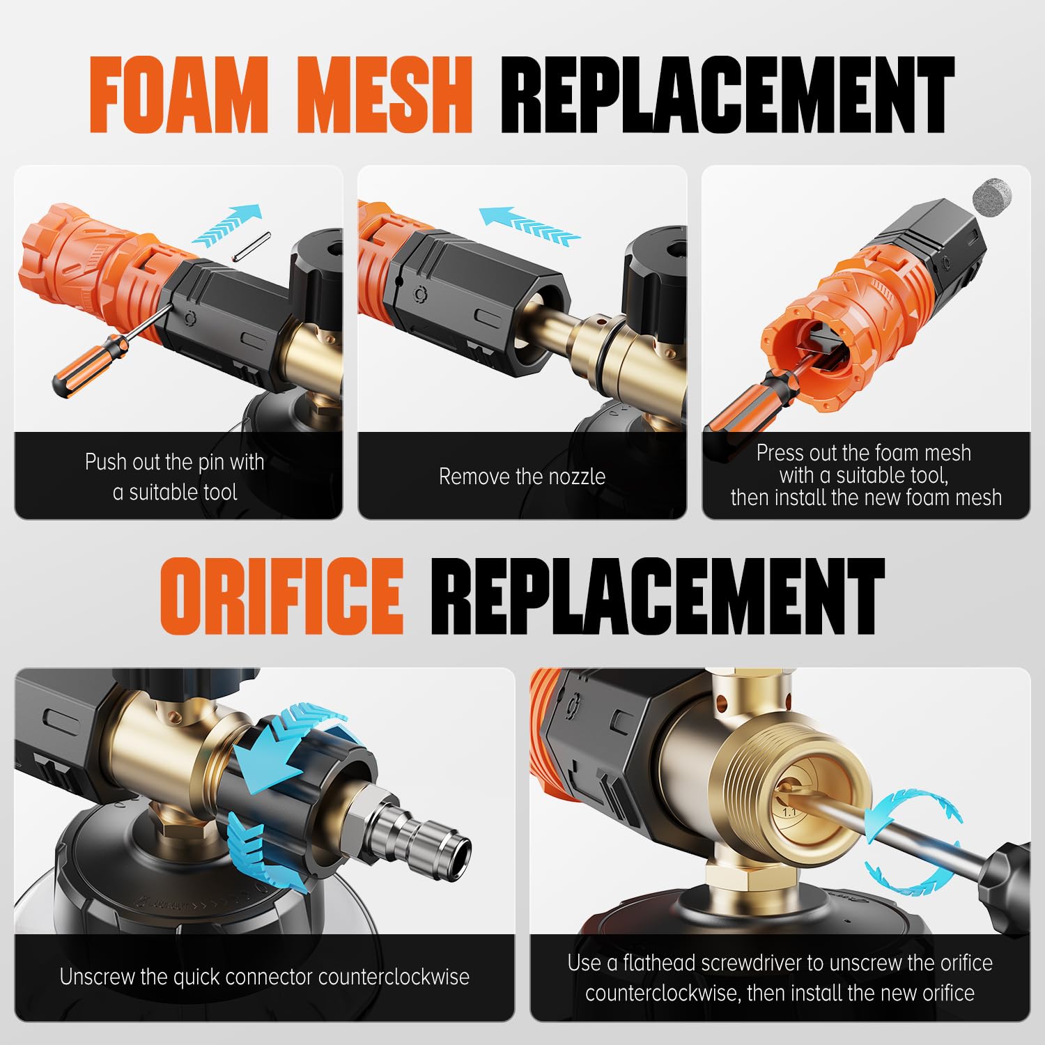 Zhevebaga foam cannon suits cars, motorcycles, and other exterior cleaning tasks.