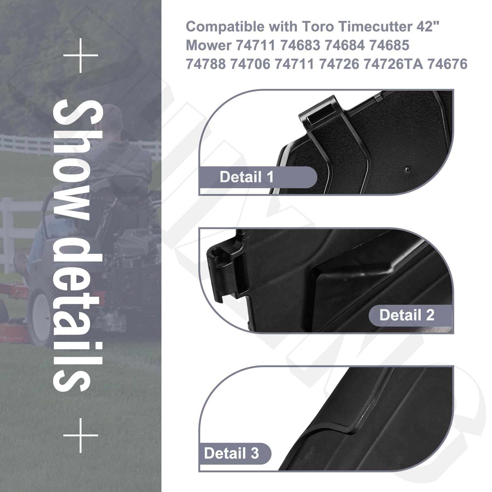 ZHIXING 137-7046 deflector chute highlighting durability and safety features.
