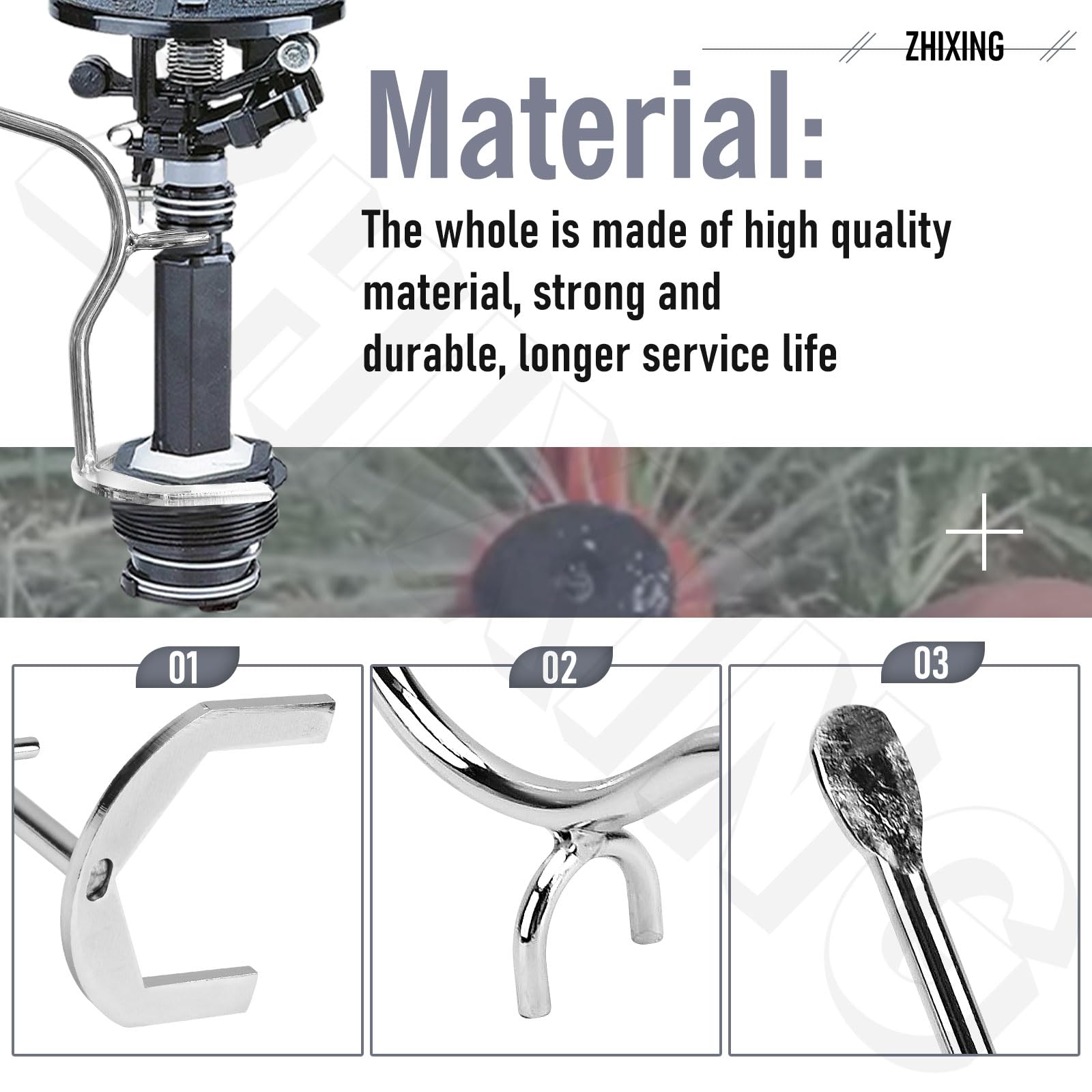 ZHIXING tool enabling precise water distribution adjustments