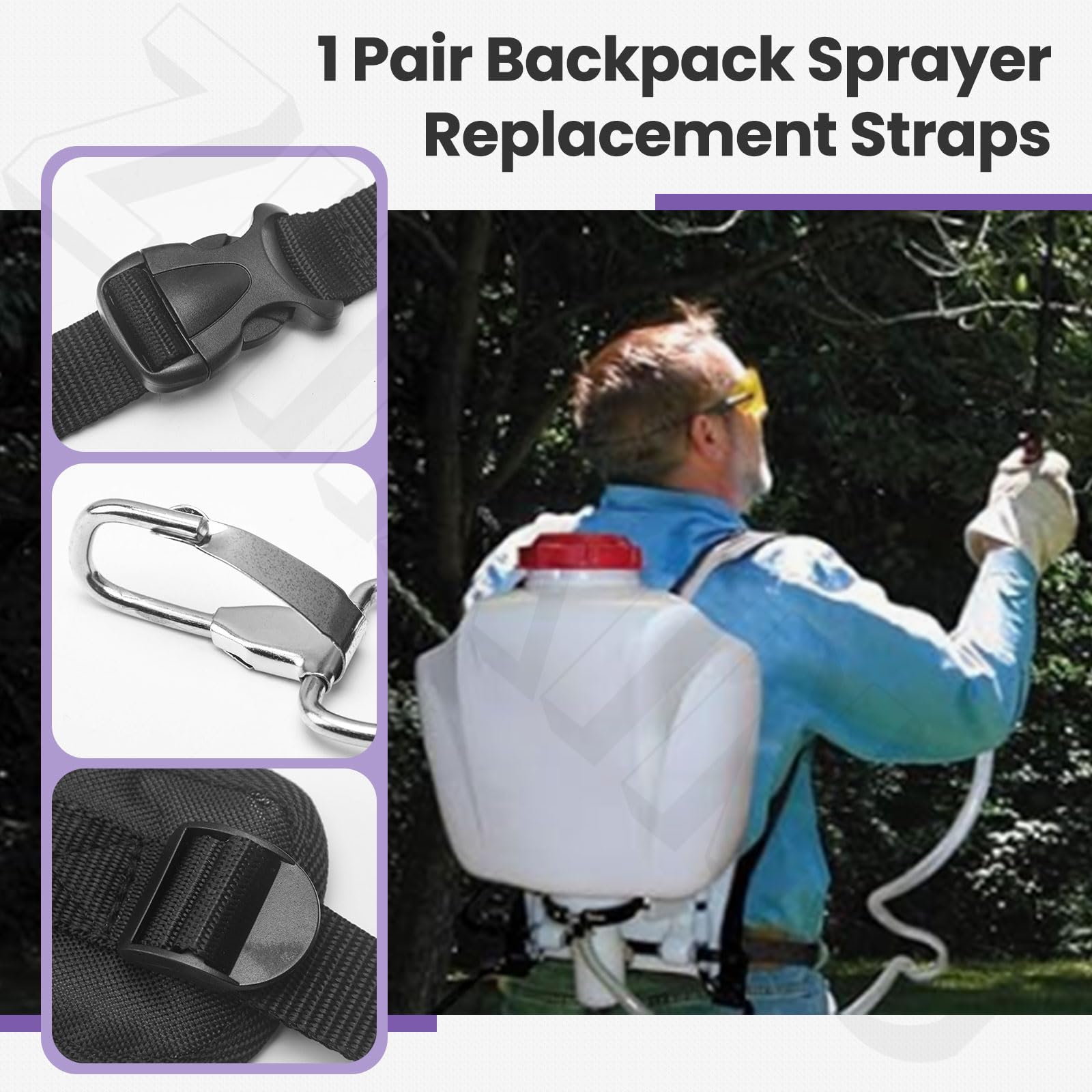 ZHIXING adjustable shoulder straps allow snug, customizable fit.