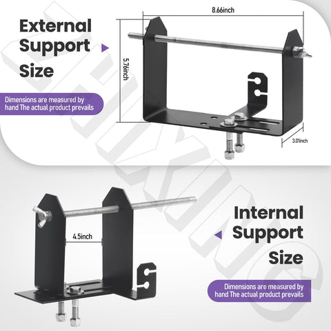 ZHIXING adjustable-width bracket fits 4.5-8.6 inches for 3-5 lb spools