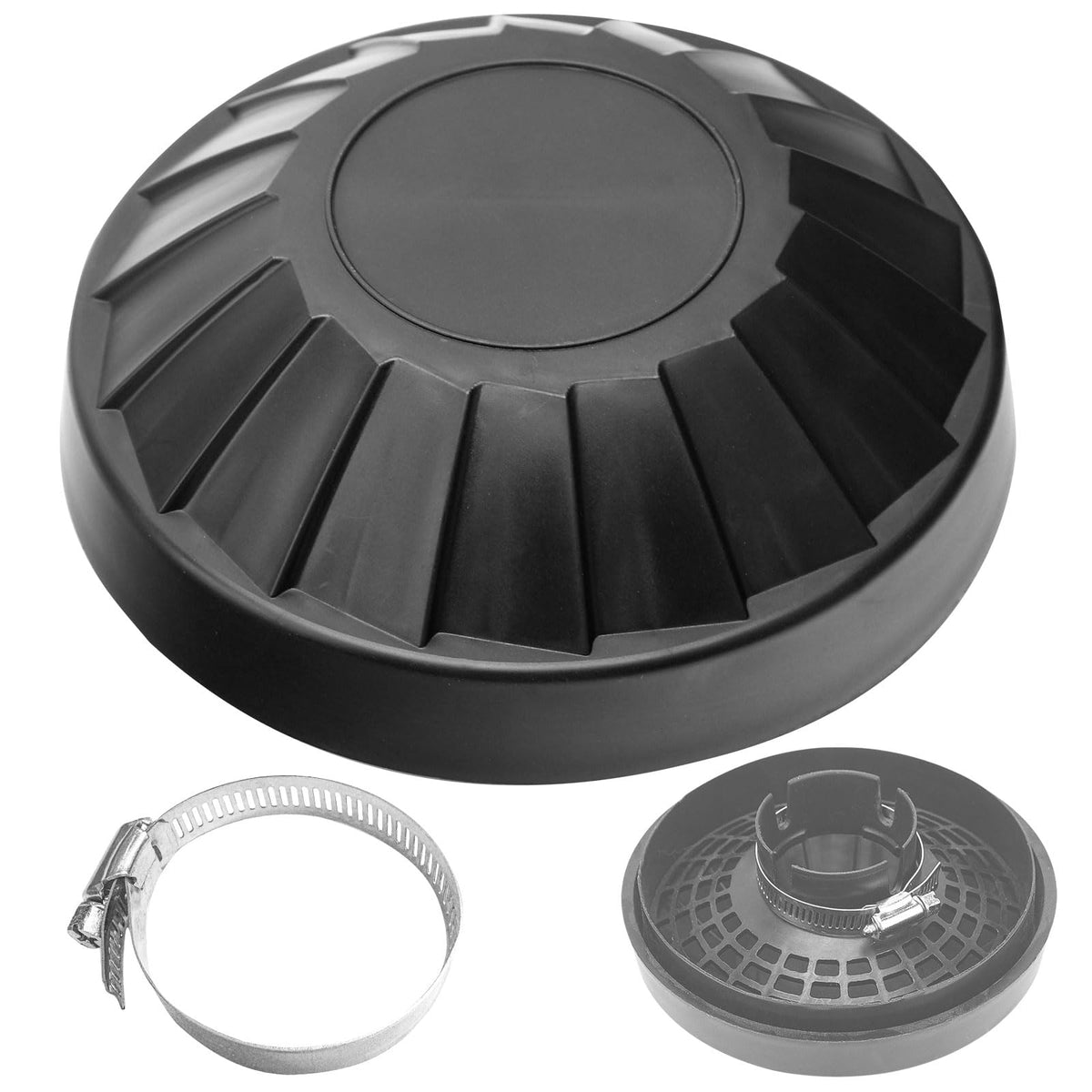 ZHIXING rain cap for Kawasaki FX series protects engine from rain