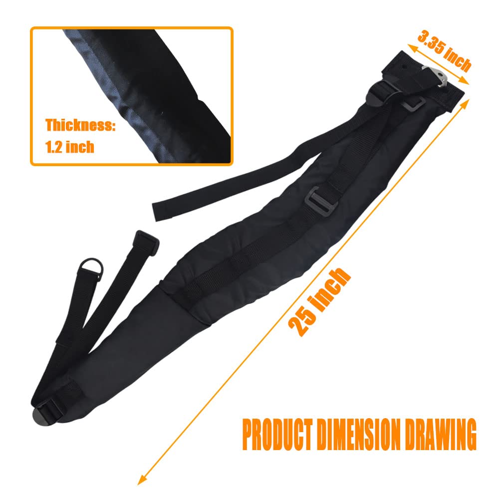 ZHIXING right backpack-harness strap for Echo provides balanced weight distribution