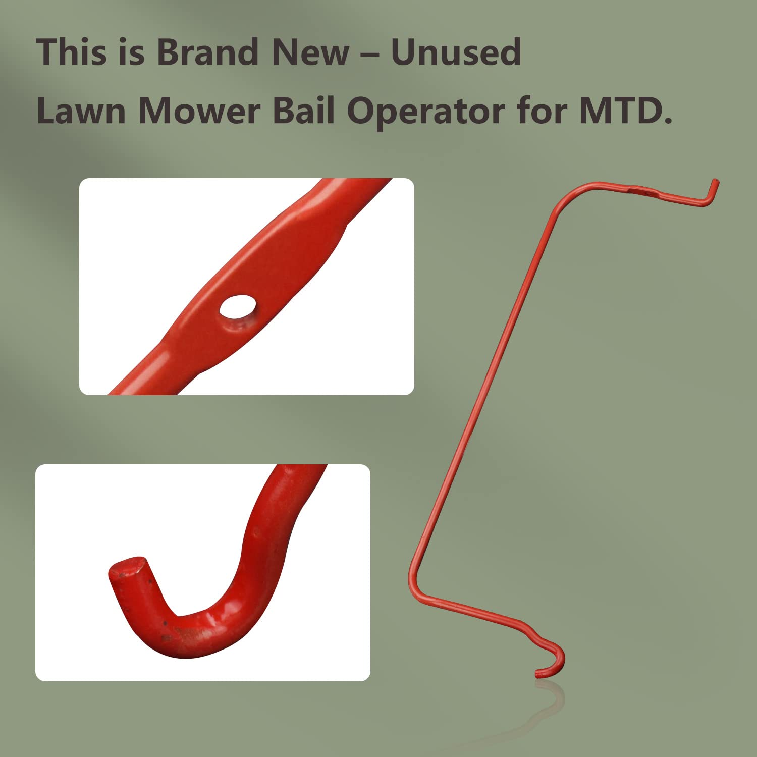 ZHIXING bail operator replacement for MTD and Troy-Bilt models.