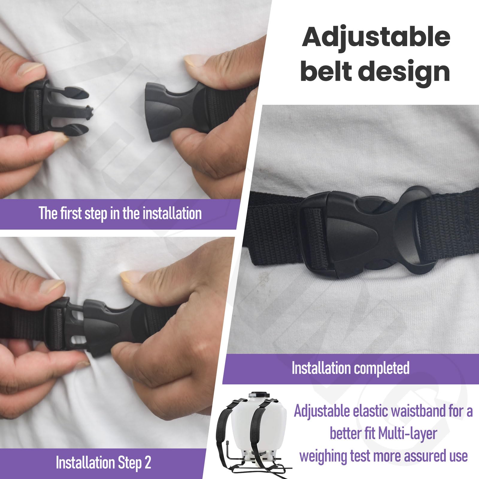 ZHIXING Chapin compatibility strap supports multiple models for quick, easy replacement.