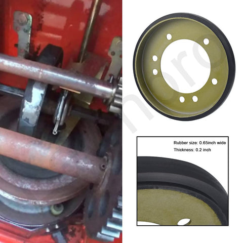 Zhixing drive disc dimension 3 inch ID, 6 inch OD