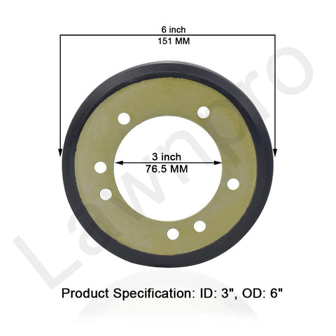Zhixing drive disc side view for smooth operation