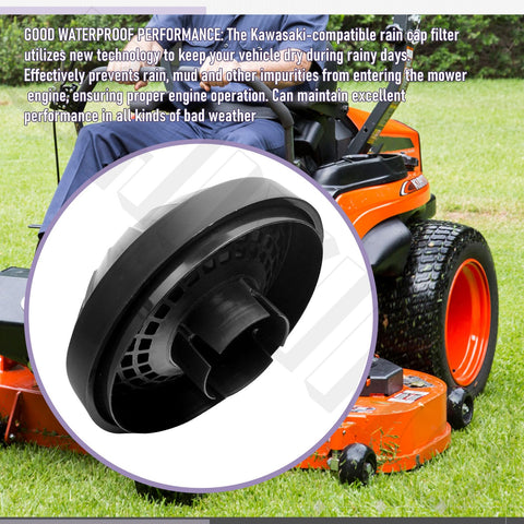 ZHIXING easy-install rain cap for DIY replacement